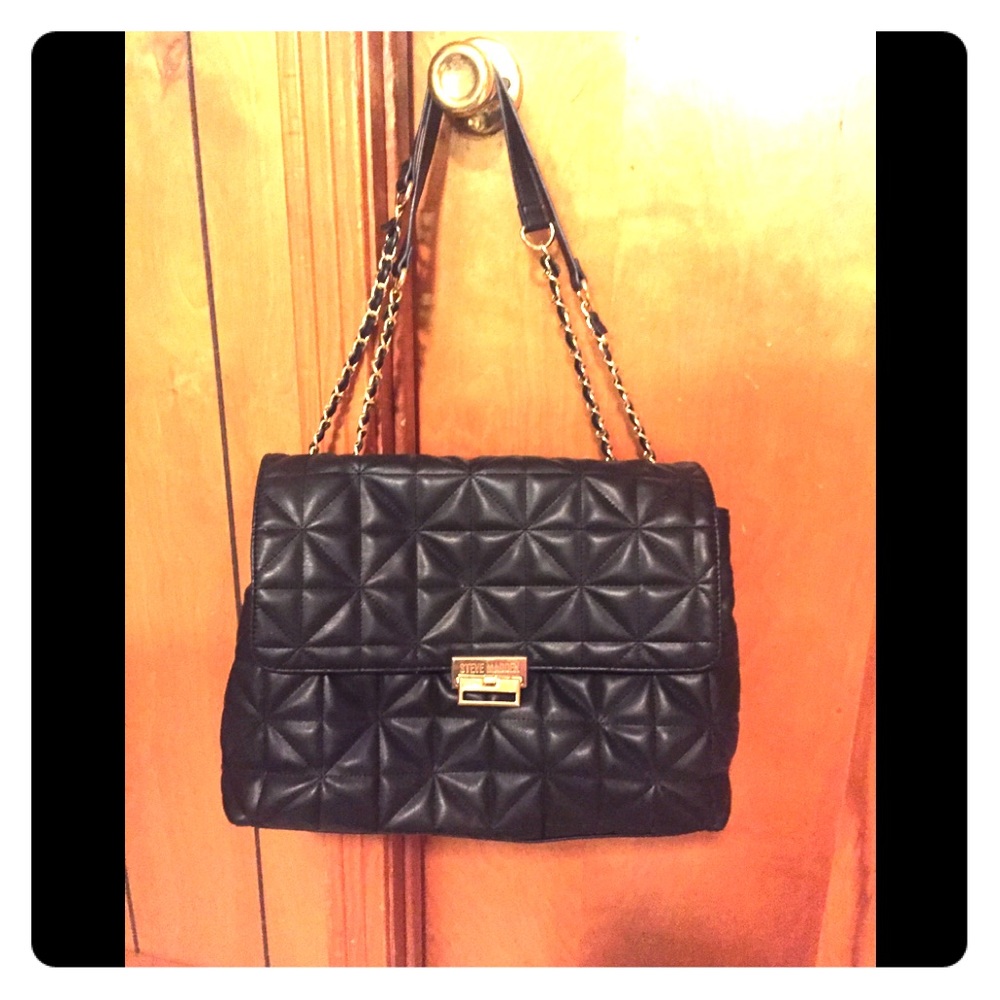Large black Steve Madden bag